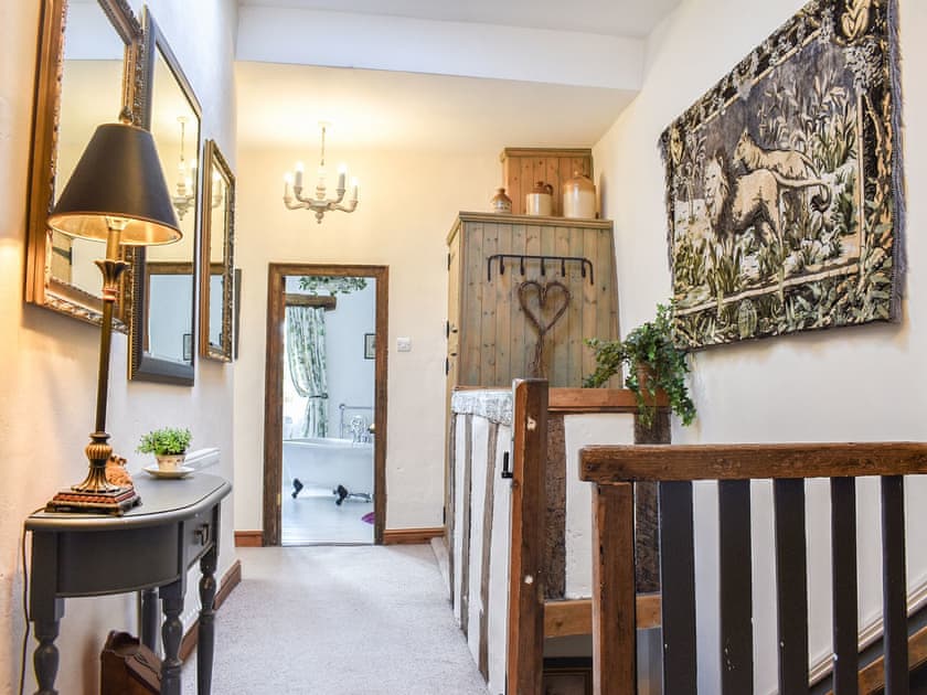 Landing | Lea Hall Farmhouse, Tissington, near Ashbourne