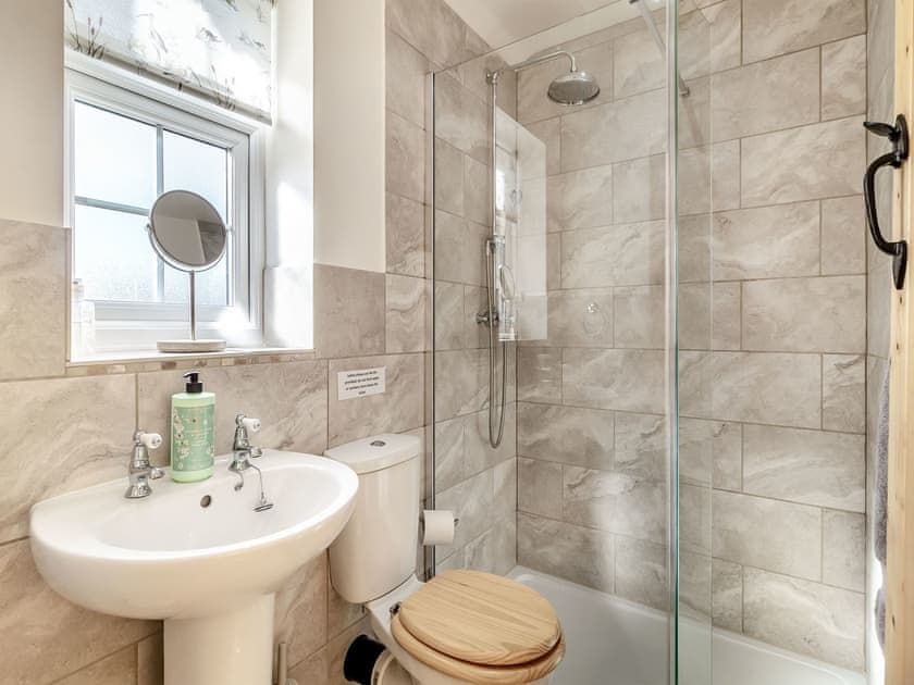 Shower room | Converted Stable No 2 - Sorrels Farm , Great Sampford, near Saffron Walden