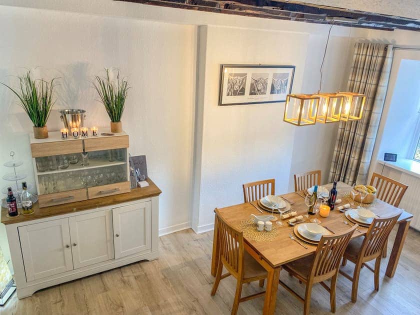 Dining room | Holly Cottage, Palnackie, near Castle Douglas