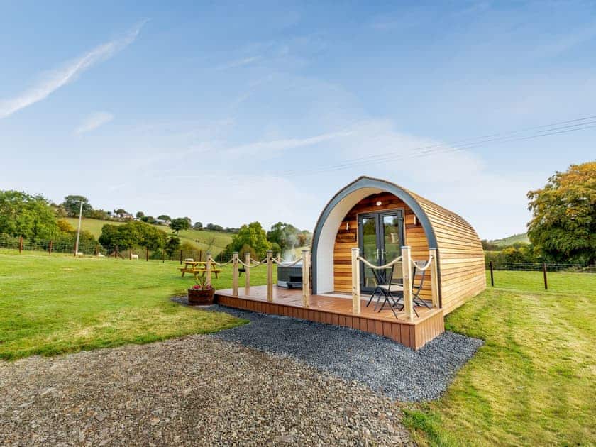 Exterior | Brook Valley Glamping-Chestnut - Brook Valley Glamping, Llanfair Caereinion