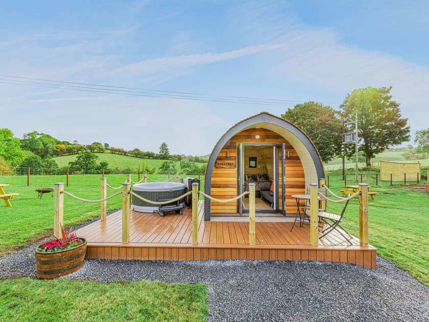 Exterior | Brook Valley Glamping-Oak - Brook Valley Glamping, Llanfair Caereinion