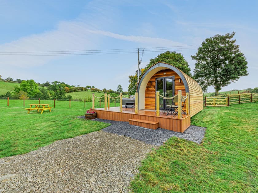 Exterior | Brook Valley Glamping-Oak - Brook Valley Glamping, Llanfair Caereinion