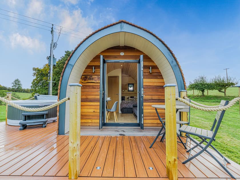 Exterior | Brook Valley Glamping-Oak - Brook Valley Glamping, Llanfair Caereinion