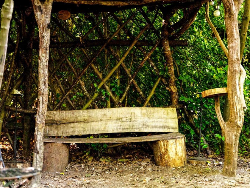 Outdoor area | Bedouin - Hollington Park Glamping, Woolton Hill, nr Newbury