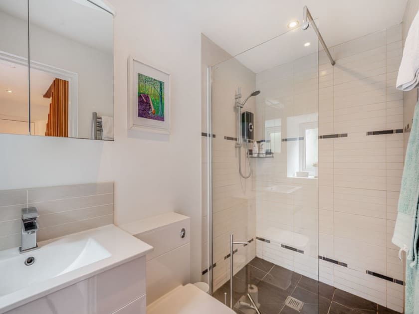 Shower room | Auntie Sheila’s Cottage, Balfron Station, near Glasgow