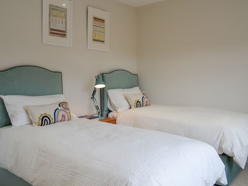 Twin bedroom | Myreside Cottage, Meigle