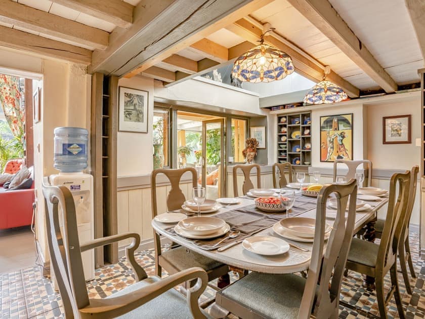 Dining room | Pistyll Bach - Eco Retreats, Capel Isaac