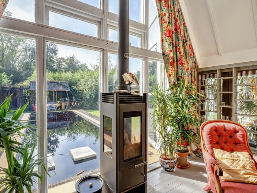 Living room | Pistyll Bach - Eco Retreats, Capel Isaac