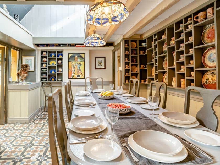 Dining room | Pistyll Bach - Eco Retreats, Capel Isaac