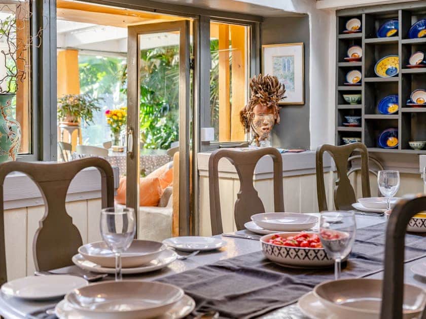 Dining room | Pistyll Bach - Eco Retreats, Capel Isaac