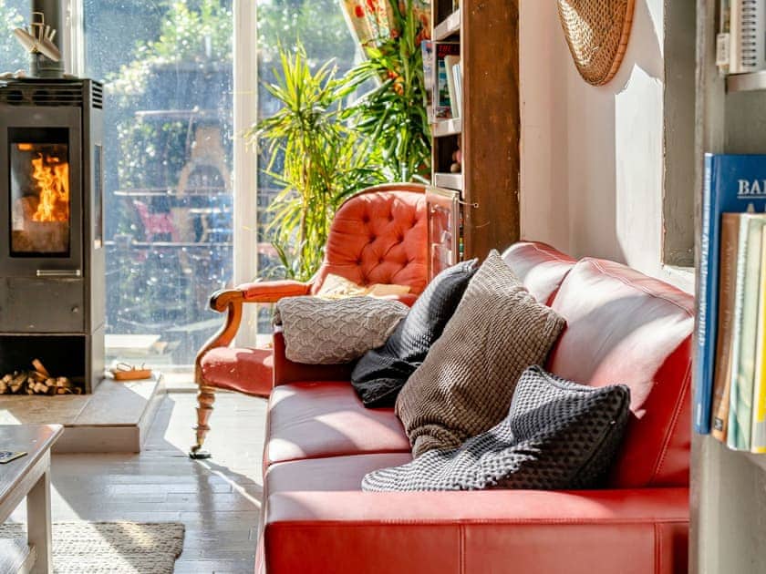 Living room | Pistyll Bach - Eco Retreats, Capel Isaac
