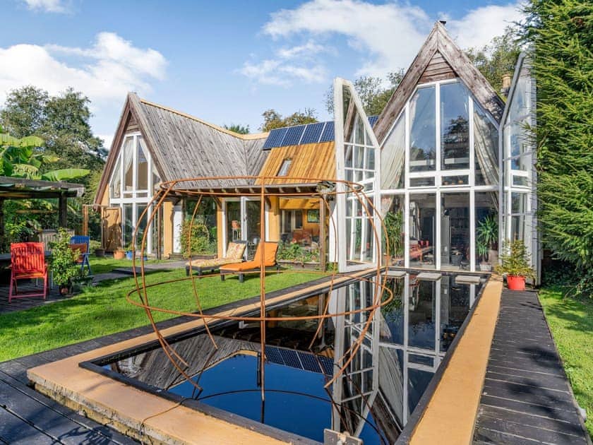 Garden | Pistyll Bach - Eco Retreats, Capel Isaac