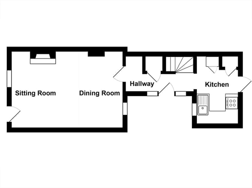 Floor plan | Constable Cottage, Nayland, near Sudbury