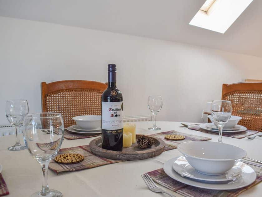 Dining Area | Ysgubor Blaenparc Barn - Blaenparc, Dihewyd<br />, near Aberaeron