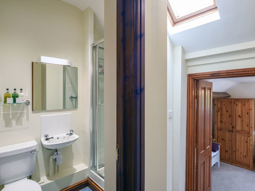 Shower room | The Old Coach House - Hanley Farm, Hook-a-Gate, near Shrewsbury