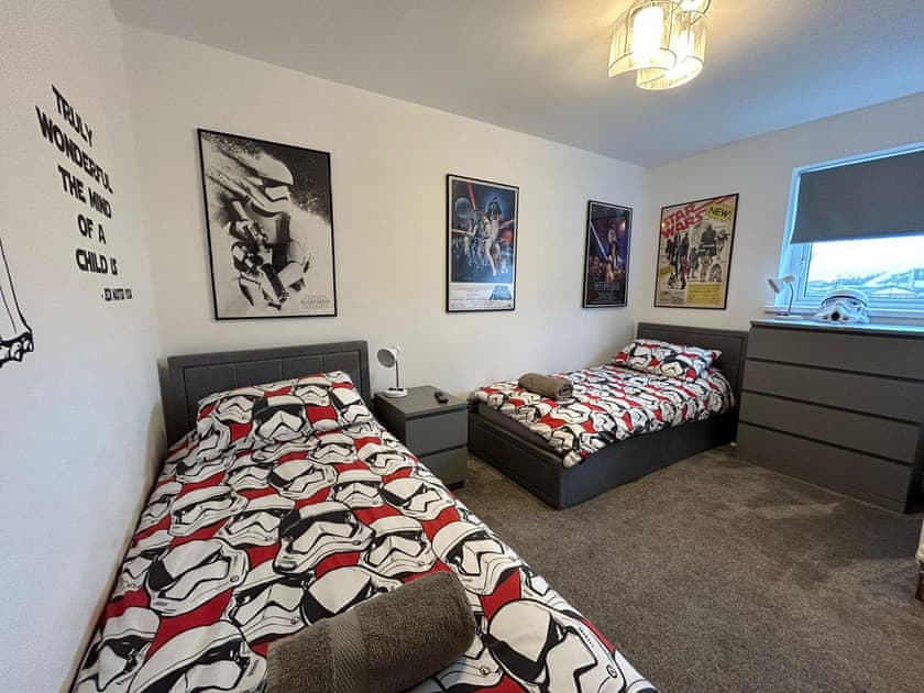 Twin bedroom | Seaview House, Thornton-Cleveleys, near Blackpool