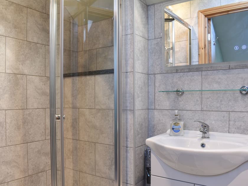 Shower room | The Barn, Holymoorside near Chesterfield