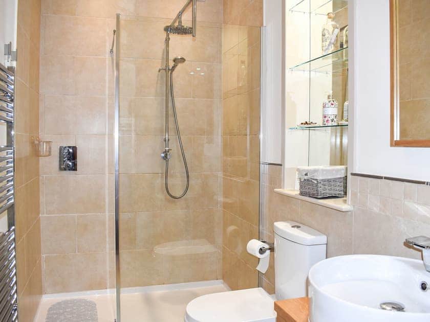 Shower room | Cartws Blaenparc Coach House - Blaenparc, Dihewyd<br />, near Aberaeron