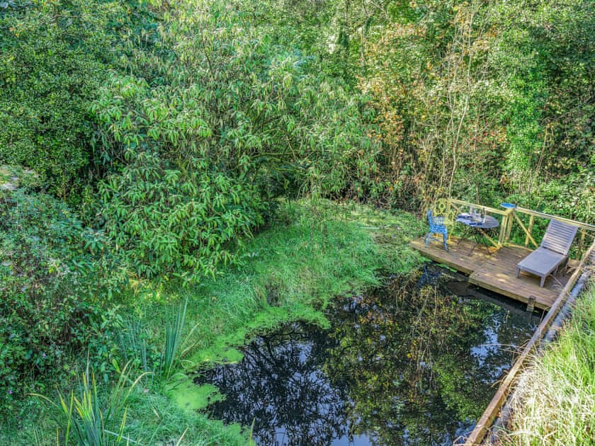 Swimming pool | The Berm - Eco Retreats, Capel Isaac