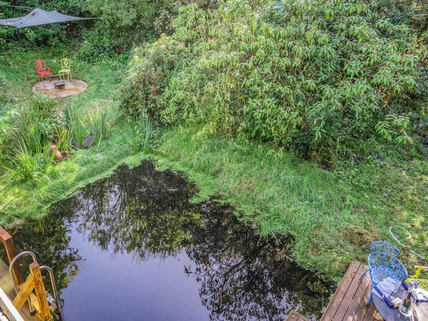 Swimming pool | The Berm - Eco Retreats, Capel Isaac
