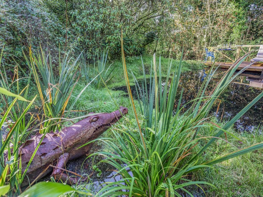 Garden and grounds | The Berm - Eco Retreats, Capel Isaac