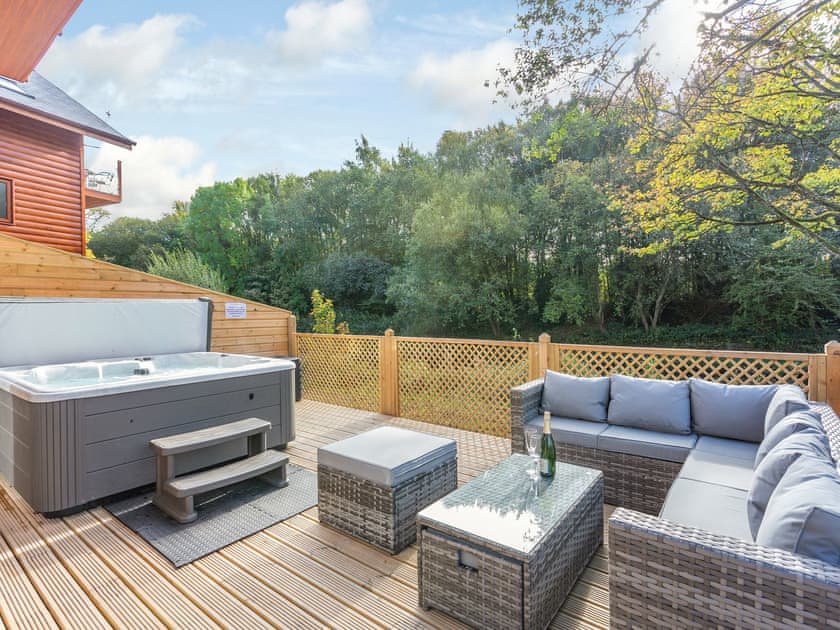 Outdoor area | Waterside Lodge Six - Ashgrove Country Park - to be linked with UK33351, UK13038, UK33350 etc., Elland