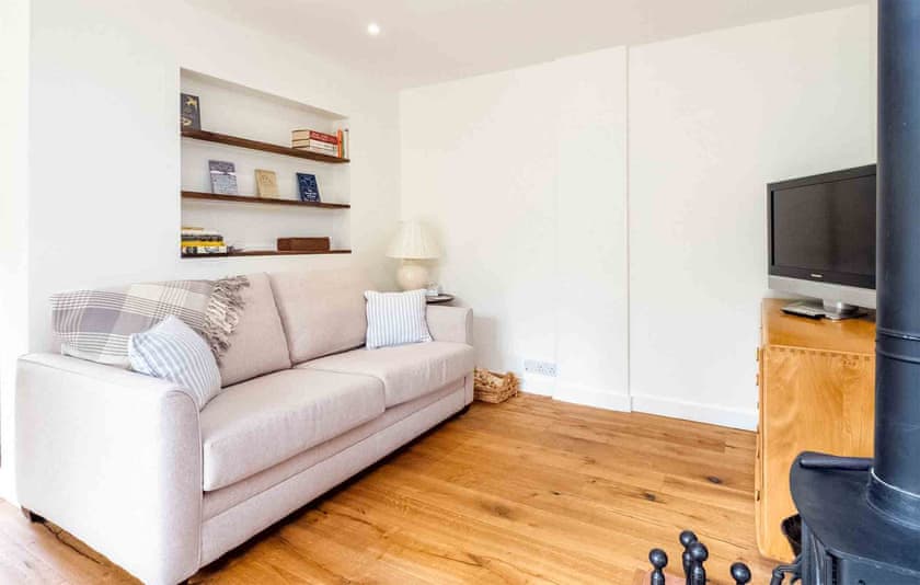 Living area | The Half House, Iken
