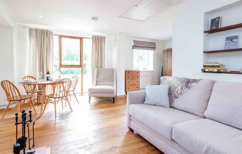 Open plan living space | The Half House, Iken