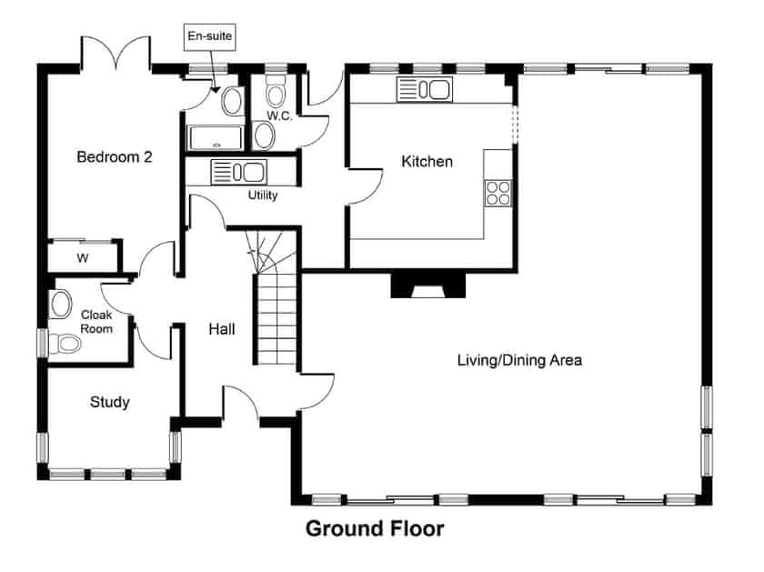 Floor plan | Am Bruadar, Dalmally, near Taynuilt