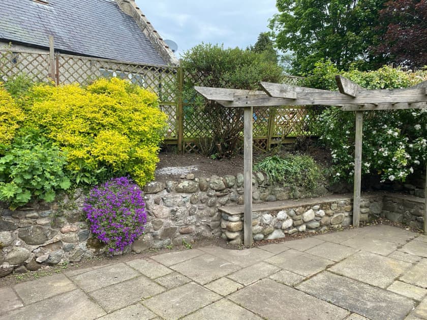 Patio | The Thatched Cottage, Ladybank, near St Andrews and Collessie