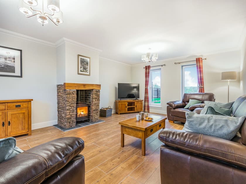 Living room | Fiadh Ruadh - Gartclach Farm, Gartmore, near Stirling