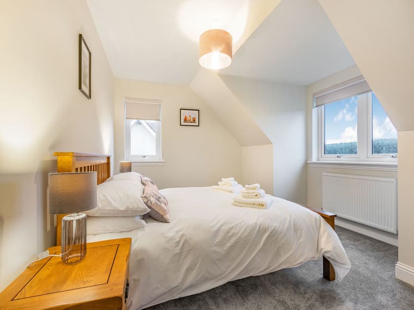 Double bedroom | Fiadh Ruadh - Gartclach Farm, Gartmore, near Stirling