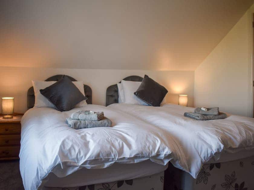 Twin bedroom | Seaview, Upper Barvas
