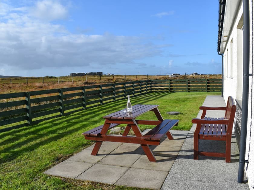 Outdoor area | Lochboisdale Cottage, Lochboisdale