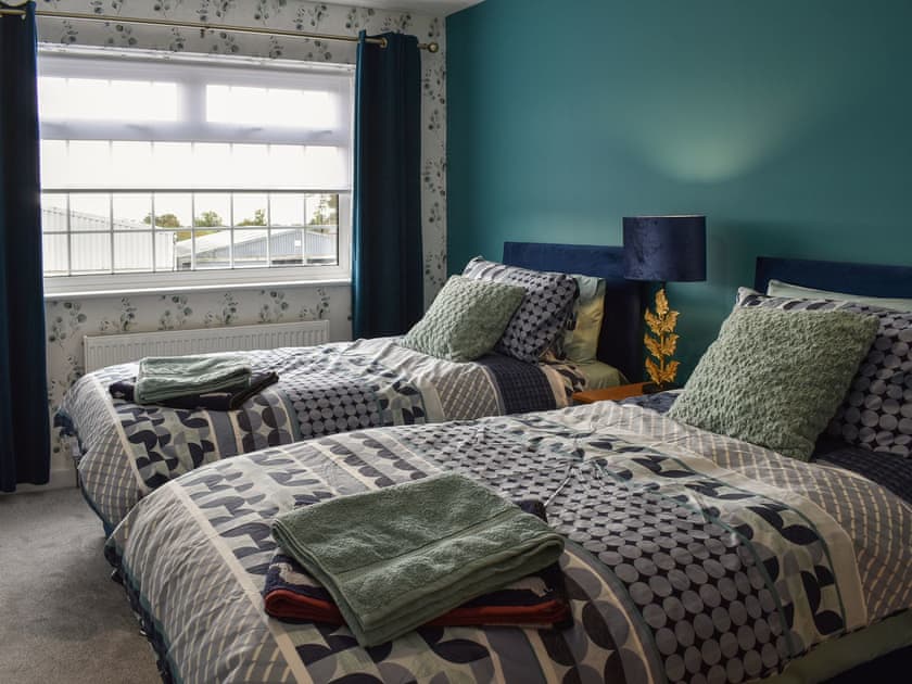 Twin bedroom | Rhoslan, Caernarfon