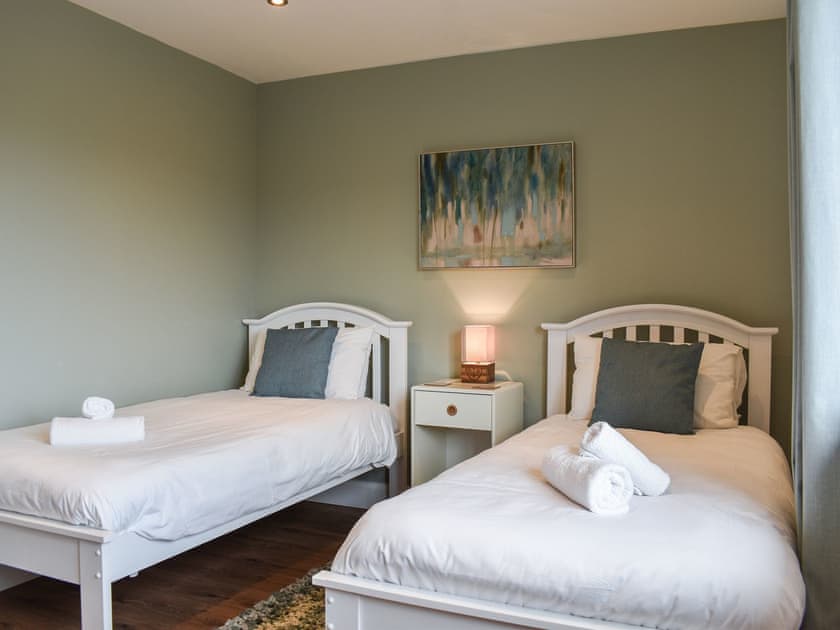 Twin bedroom | Crooklands Cottage, Austwick, near Settle
