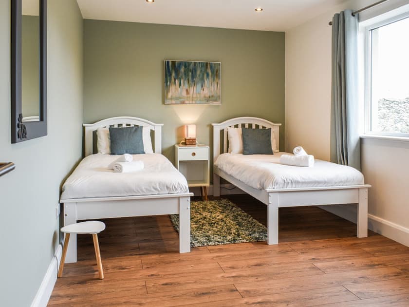 Twin bedroom | Crooklands Cottage, Austwick, near Settle
