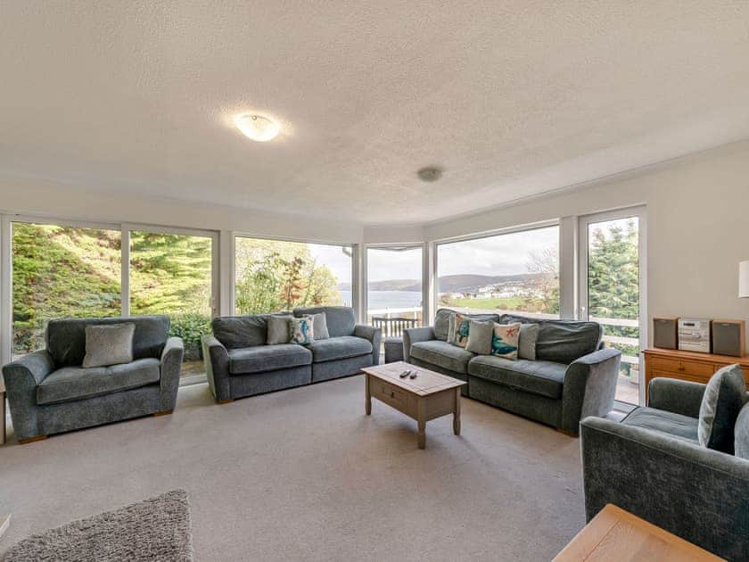 Living room | Five Bays View, Aberporth