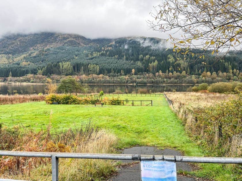 Access to loch opposite the cottage | Dream Cottage, Strathyre, near Callander
