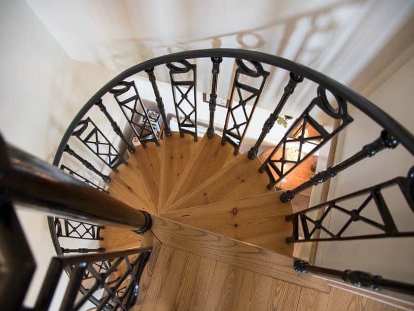 Spiral staircase | Lawson’s Studio, Castle Bolton, near Leyburn