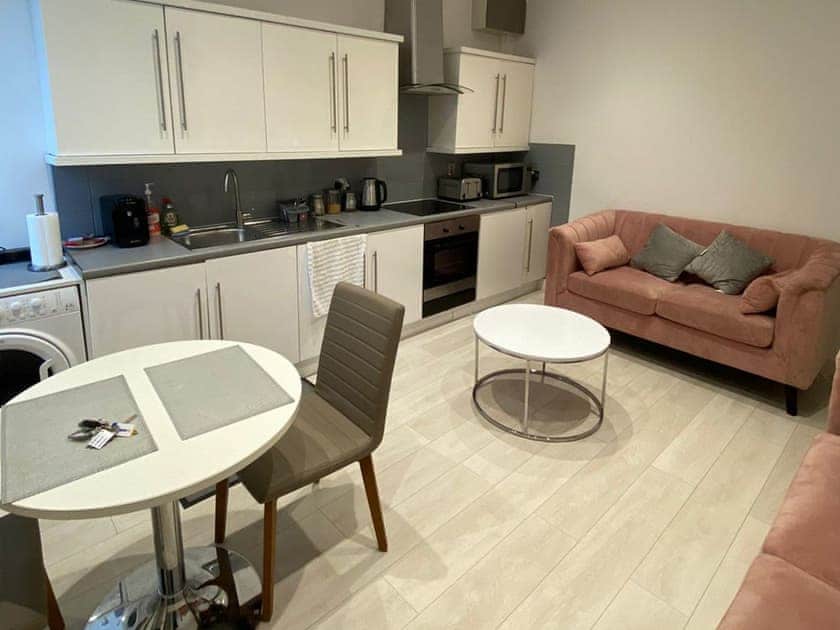 Open plan living space | New York Apartment, Sheffield