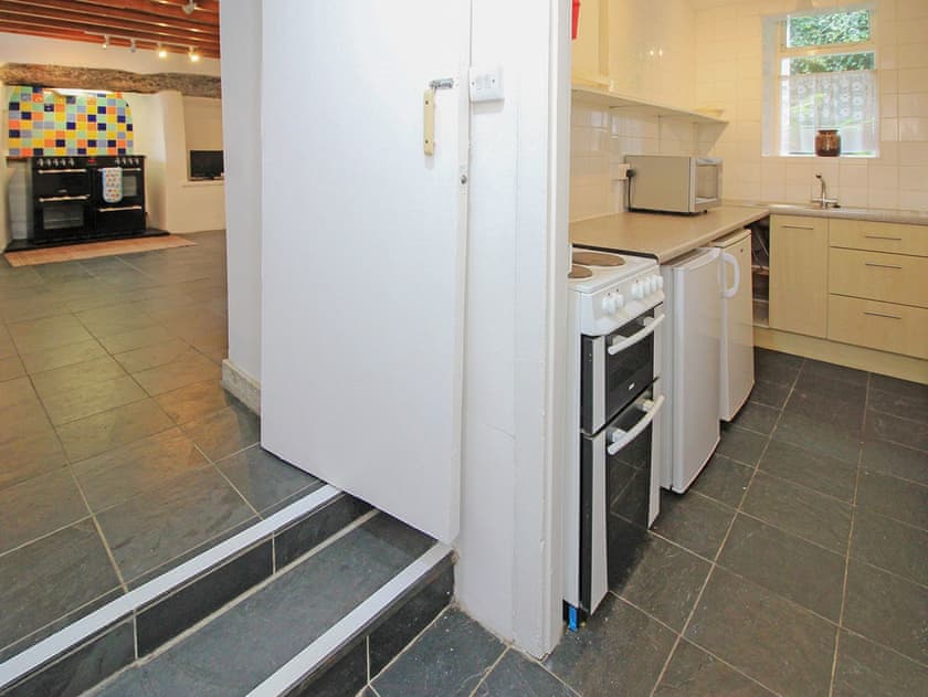 Kitchen (lower ground floor level) | Former Farmhouse, Llanbedr