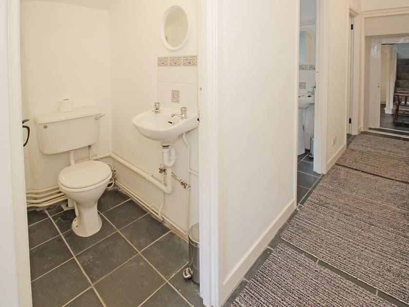 WC Room (upper ground floor level)  | Former Farmhouse, Llanbedr