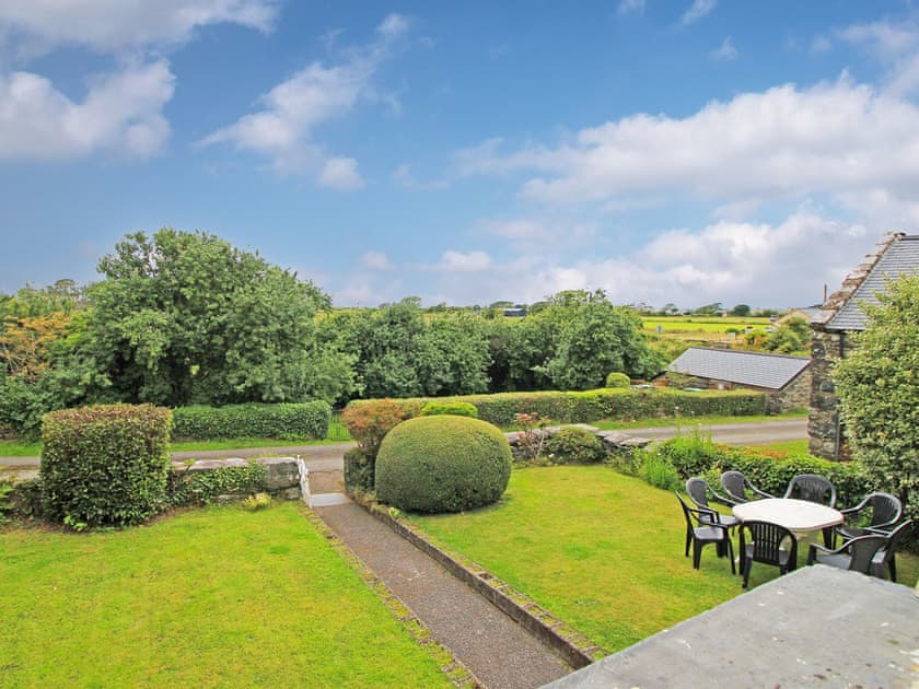 Photo of the view from Bedroom 3  | Former Farmhouse, Llanbedr