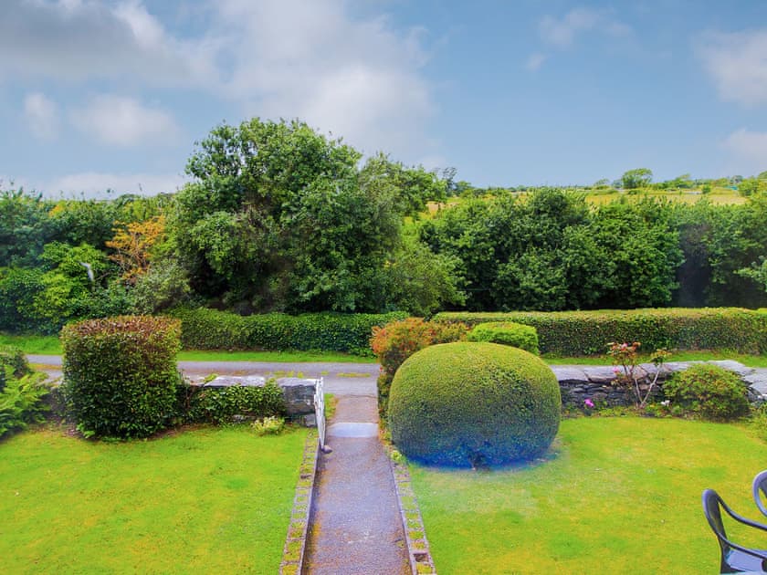 Photo of the view from Bedroom 4  | Former Farmhouse, Llanbedr