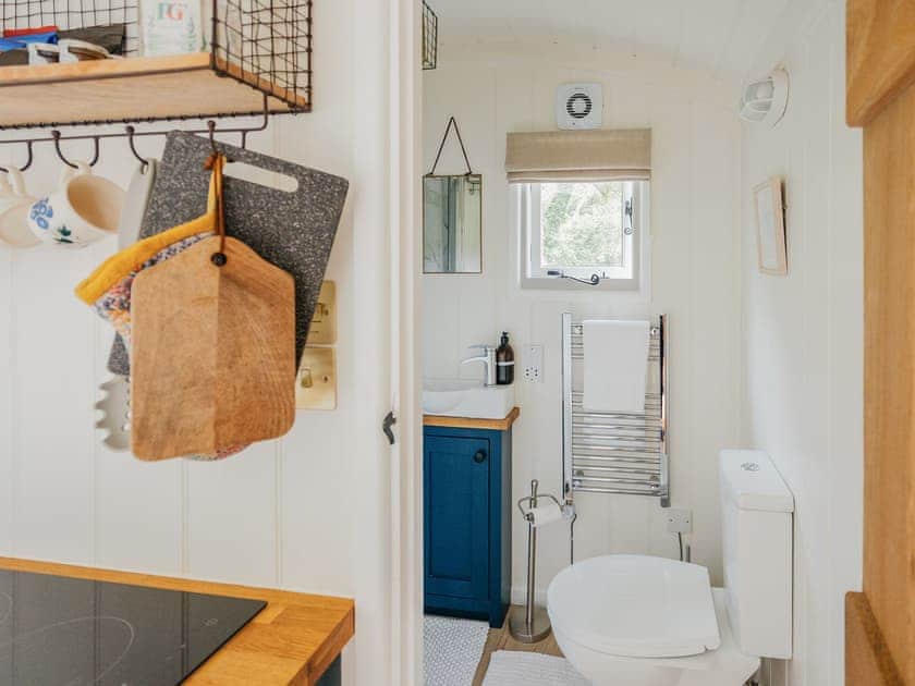 Shower room | Lapwing Hut - Kingsettle Stud, Cholderton, near Salisbury