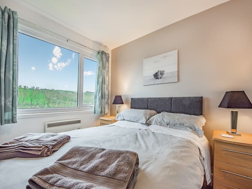 Double bedroom | Sunnybank - Trewent Park Holidays, Freshwater East, near Pembroke