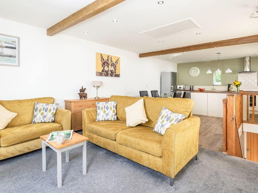 Open plan living space | Church House Barn, Newton Arlosh