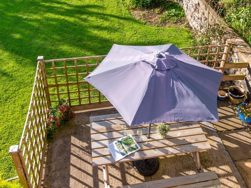 Sitting-out-area | Church House Barn, Newton Arlosh
