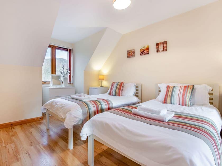 Twin bedroom | Am Bruadar, Dalmally, near Taynuilt